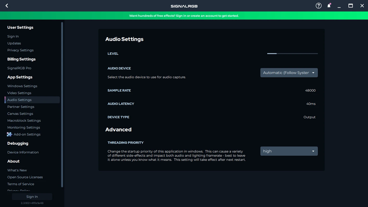 Signal-RGB macros and automation profiles